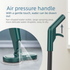 S5 Green  Cordless Electric Spin Mop with Spray Function USB Rechargeable Floor Cleaner - Dual Rotating Mop Heads, Wet and Dry Cleaning, Lightweight Home Cleaning Solution for Hard Floors