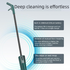 S5 Green  Cordless Electric Spin Mop with Spray Function USB Rechargeable Floor Cleaner - Dual Rotating Mop Heads, Wet and Dry Cleaning, Lightweight Home Cleaning Solution for Hard Floors