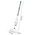 White Cordless Handheld Vacuum Cleaner with Extension Wand -  Wireless Home, Car and Pet Hair Vacuum, USB Rechargeable Lightweight Dust Mite Cleaner