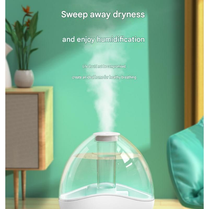 Blue 1.5L Ultrasonic Humidifier with 360° Rotating Mist Nozzle, Quiet Aroma Diffuser & 7-Color Night Light, ABS Desktop Air Moisturizer for Bedroom, Office & Home