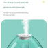 Blue 1.5L Ultrasonic Humidifier with 360° Rotating Mist Nozzle, Quiet Aroma Diffuser & 7-Color Night Light, ABS Desktop Air Moisturizer for Bedroom, Office & Home