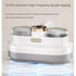 White Handheld Cordless Dust Mite Vacuum Cleaner LED Sanitizing Mattress Cleaner Dual Cup Separation Strong Suction 9000Pa Anti Allergen Home Winter Deep Cleaning Clean Portable