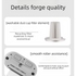 White Handheld Cordless Dust Mite Vacuum Cleaner LED Sanitizing Mattress Cleaner Dual Cup Separation Strong Suction 9000Pa Anti Allergen Home Winter Deep Cleaning Clean Portable
