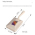 Purple Double Roller Cleaning Brush - PP Material, Sealed Dustpan Design with Detachable Rollers - Lightweight Carpet Sofa Bed Sweeper for Pet Hair and Crumbs