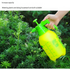 3L Orange Pressure Sprayer - PP Plastic Garden Watering Can with Adjustable Brass Nozzle, Hand Pump for Plants and Home Cleaning