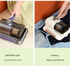 Visualized dust box White Wireless UV Mite Remover Vacuum - 10000Pa Strong Suction, High Frequency Tapping, Washable HEPA Filter, Carpet Mite Remover，Lightweight Handheld Cleaner for Bed Sofa Pet Hair