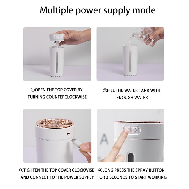 Black Car Aroma Diffuser Humidifier with Brown Storage Box, USB Powered Car Air Freshener Mist Maker, Portable Vehicle Humidifier with Organizer Holder, Essential Oil Diffuser for Auto Interior Decoration