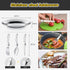11PCS Black Camping Cookware Set – Lightweight Aluminium Camping Pots, Frying Pan, Kettle & Stainless Steel Cutlery, Portable Non-Stick Outdoor Cooking Set for 2-3 Person Camping, Hiking, Backpacking & Picnic