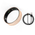 Smart Ring Size 11 (Rose Gold) – Frosted Rose Gold Wellness Tracker with Heart Rate, Blood Oxygen, Sleep, Steps and Mood Monitoring, IP68 Waterproof USB Magnetic Charging Ring
