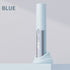 Blue Portable Cordless Hair Straightener Brush Rechargeable Mini Hair Styling Comb, USB-C Fast Charging, 4 Temperature Settings 140-220°C, Anti-Scald Design, Travel Hair Straightener for Home & On-the-Go Styling