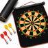 12 Inch Magnetic Dart Board Set - 40 x 32 cm, 3 mm Thick Target with 4 Darts, Compact Indoor Family Game for Home, Parties and Travel