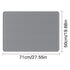 Grey Silicone Countertop Protector and Dish Drying Mat - Dishwasher Safe (71x50cm)