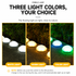 Solar Pebble Garden Light White light - Outdoor LED Rock Lamp with Solar Panel, Waterproof Landscape Lighting