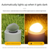 Solar Pebble Garden Light Colored light - Outdoor LED Rock Lamp with Solar Panel, Waterproof Landscape Lighting