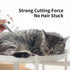 Pink Portable Pet Grooming Clipper for Dogs and Cats - IPX7 Waterproof USB Rechargeable Low Noise Hair Trimmer with Ceramic Blade and 4 Combs for Home Veterinary Use