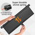 1 Pair Retractable Car Side Window Sun Shade (45 x 50CM) - 6 Layer Vinyl Insulation Reflective Roller Blinds, One Click Auto Rewind, One-Way Privacy, Universal Suction Cup & Velcro Fit