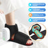 Air Compression Heated Foot Massager, Sole & Ankle Dual Zone Kneading with 4 Intensities, 4 Temp and 3 Airbag Massage Modes - Cordless USB Rechargeable and 360°Wrap Around Design for Home Relaxation Gift & Pain Relief Therapy