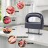 Stainless Steel Meat Tenderizer Tool - Heavy Duty 48 Needle Spring Loaded Tenderiser with Safe Baffle and Handle for Steak Beef Pressing and Everyday Kitchen Prep