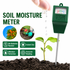 3-in-1 Soil Care Tester Kit for Soil Moisture pH Acidity and Fertility  - 2 Pack Plant Sensor Meters with Simple Color Dials, Battery-Free Plug and Play