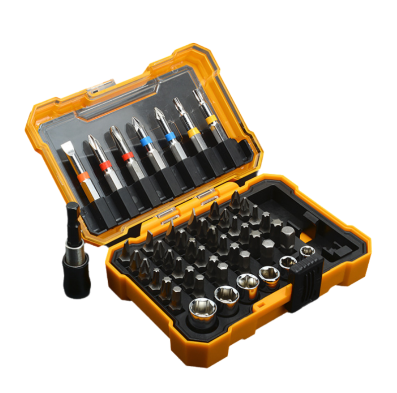 50-Piece Precision Screwdriver & Bit Set, CR-V Steel, Magnetic Bit Holder