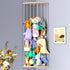 Corner Stuffed Animal Zoo Storage Rack (43-78" Adjustable Height) - Elastic Cord Plush Toy Organizer Holder & Wall Mounted Plushie Jail Rack