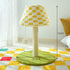 Plush Checkerboard Lamp Style Cat Scratching Post - 53 x 37.5 cm Extra Large Standing Cat Scratcher & Home Decor with Hemp Rope Post, Wide Stable Base and Hanging Ball Toy