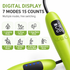 Rechargeable EMS Pulse Beauty Device for Arms - 7 Modes & 15 Intensity Levels, Digital Display Hands Muscle Massager for Fitness and Relaxation