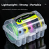 Large 6 Spool Fishing Line Uploader with Soft Silicone Line Outlets - Portable Lightweight Tackle Storage Box for PE Nylon and Fluorocarbon Lines
