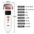 3-in-1 Black Mini HIFU Ultrasonic RF Beauty Device and EMS Facial Massager - 3 Modes & 5 Intensity Levels, 10 Minute Timer & Digital Display for Home Facial Firming