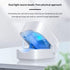 Rechargeable LED Nail Care Lamp with 3 Blue Light Beads and Auto Shut-Off - Compact Nail Illumination Device, 400mAh Long Battery Life, Portable Nail Care Tool