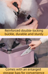 Grey Foldable Pet Stroller and Adjustable Sun Canopy - Spacious 4-Weel Wagon with 360° Rotating Telescopic Handle, 45° Entry Angle, Safety Clips and Storage Pocket for Dogs & Cats Outdoor Travel