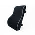 Black 45x40x10cm  Memory Foam Lumbar Support Cushion - Polyester Mesh Cover, Adjustable Straps, Back Rest for Office Chair and Car Seat, Posture Relief for Prolonged Sitting