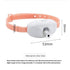 Pink Self-Teasing Laser Cat Collar - USB Rechargeable Pet Toy - Adjustable Silicone Strap, Dual Light Modes, Hands-Free Entertainment for Cats