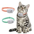 Green Self-Teasing Laser Cat Collar - USB Rechargeable Pet Toy - Adjustable Silicone Strap, Dual Light Modes, Hands-Free Entertainment for Cats
