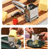 Stainless Steel Hand Crank Cheese Grater（Flat-blade planer+3-4 hole planer+5-6 hole planer+7-8 hole planer+9-10 hole planer） - Rotary Drum Shredder for Cheese, Chocolate and Butter - Ergonomic Handle Kitchen Gadget for Home Cooking and Baking