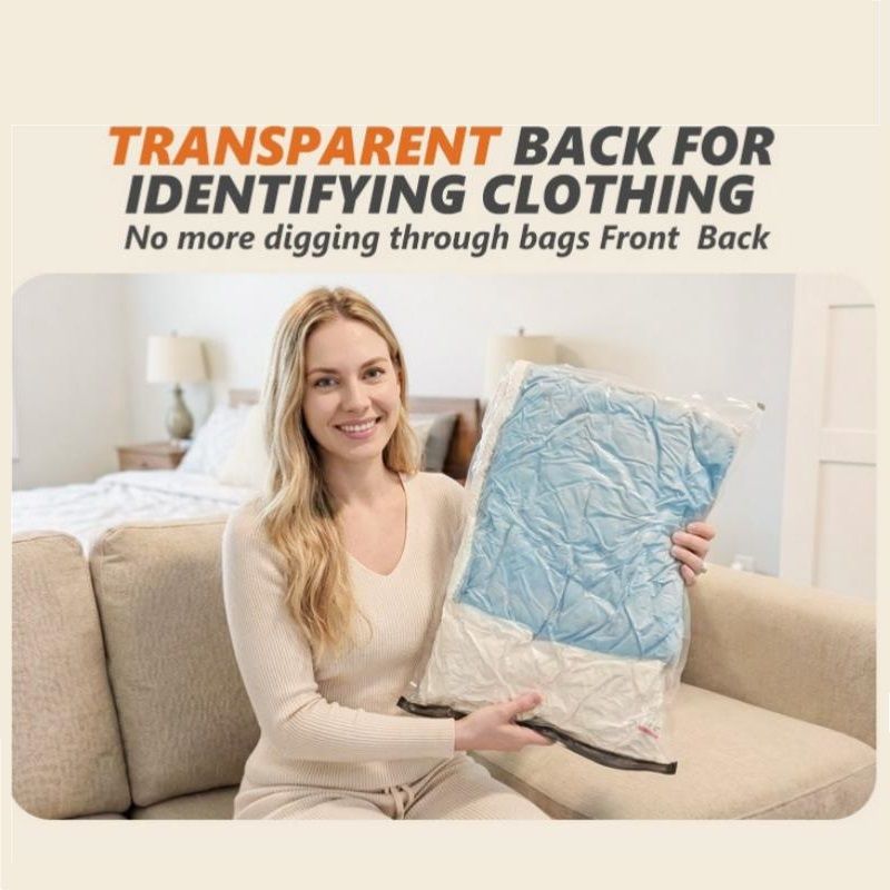 10 Piece  Travel Vacuum Compression Bags with Electric Pump - Small 40x54cm*4, Medium 47x64cm*4, Large 54x74cm*2, Space Saving Luggage Organizer for Home and Travel