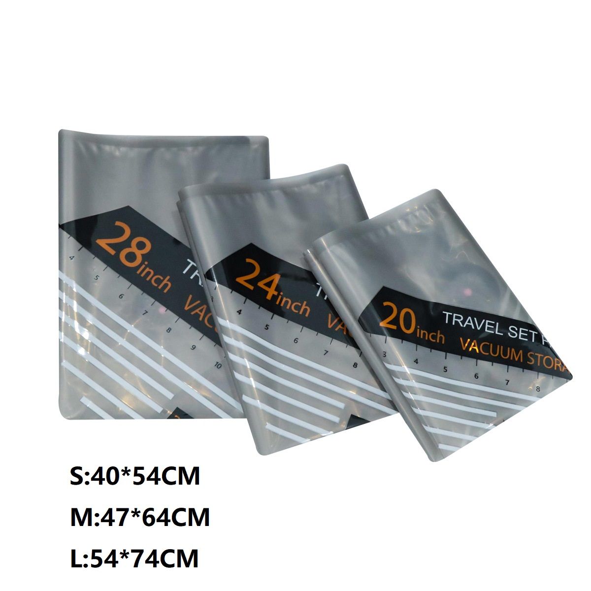 10 Piece  Travel Vacuum Compression Bags with Electric Pump - Small 40x54cm*4, Medium 47x64cm*4, Large 54x74cm*2, Space Saving Luggage Organizer for Home and Travel
