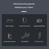 3-in-1 Electric Body Groomer for Men - IPX5 Waterproof, USB-C Rechargeable, Adjustable 3-12mm Comb, Skin-Safe Rounded Blade, Travel Lock, Wet Dry Use