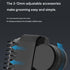 3-in-1 Electric Body Groomer for Men - IPX5 Waterproof, USB-C Rechargeable, Adjustable 3-12mm Comb, Skin-Safe Rounded Blade, Travel Lock, Wet Dry Use