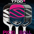 Red T700 Carbon Fiber Pickleball Paddle - 16mm Thick - Power Air Aerodynamic Design, PP Honeycomb Core, Ergonomic Grip, USAPA Approved Standard for Competitive Play