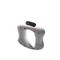 1 Pack Portable Fascia Ring Massager with Heat - 9 Speed Vibration, 40C Warmth, 2000mAh Battery, ABS Body, for Waist Abdomen Shoulder Neck Relaxation
