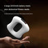 1 Pack Portable Fascia Ring Massager with Heat - 9 Speed Vibration, 40C Warmth, 2000mAh Battery, ABS Body, for Waist Abdomen Shoulder Neck Relaxation