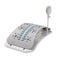 Grey Adjustable Lumbar Stretcher with Airbag - PP TPR Magnetic Surface, 53-120mm Height Range, Back Support for Home Yoga Relief