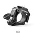 2 Pack Black Mini Bicycle Bell - Lightweight Aluminium Alloy Handlebar Ring with Crisp Sound, Compact Safety Horn for Road and Mountain Bikes