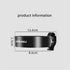 Black Aluminium Alloy Bicycle Cup Holder - Adjustable Handlebar Mount for Coffee Bottles, Universal Drink Rack for E-Bikes Motorcycles Road Bikes