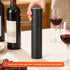 Six-piece set Electric Wine Opener（Includes base, pourer, and stopper） - Rechargeable Automatic Corkscrew , USB-C Fast Opening Bottle Opener for Red Wine, Ergonomic ABS Stainless Steel Design, Home Bar & Party Essential