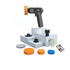 Cordless Car Polisher and Waxer Kit - 2-Speed Electric Buffer with LCD Display - Magnetic Quick Change Pads, Portable Auto Detailing Tool for Scratch Removal, Cleaning, Home Use