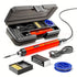 Red Portable Cordless Soldering Iron Kit 5V 8W USB Rechargeable - 3 Temperature Settings, Fast Heating Mini Soldering Tool for Circuit Boards, Electronics Repair, Wiring and DIY Projects