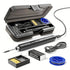 Black Portable Cordless Soldering Iron Kit 5V 8W USB Rechargeable - 3 Temperature Settings, Fast Heating Mini Soldering Tool for Circuit Boards, Electronics Repair, Wiring and DIY Projects