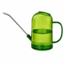 2L Green Long Spout Watering Can with Shower Head - Clear Plastic Indoor Plant Waterer for Succulents, Balcony Garden, Precise Watering Tool